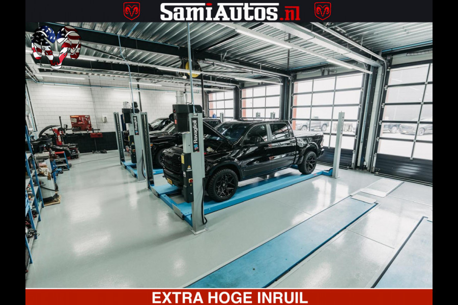 Dodge Ram 1500 Limited Night High Output 540HP 706Nm | Massage + Full Option | De Meest Luxe en Volle Pick-Up in zijn Klasse | Comfortabele Dubbele Cabine met Royale 5 Zitplaatsen | BPM vrij | Nu Leverbaar uit Voorraad | Voorraad Nr 2356 - 0990