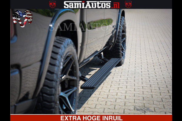 Dodge Ram 1500 Limited Night High Output 540HP 706Nm | Massage + Full Option | De Meest Luxe en Volle Pick-Up in zijn Klasse | Comfortabele Dubbele Cabine met Royale 5 Zitplaatsen | BPM vrij | Nu Leverbaar uit Voorraad | Voorraad Nr 2356 - 0990