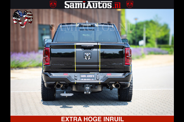 Dodge Ram 1500 Limited Night High Output 540HP 706Nm | Massage + Full Option | De Meest Luxe en Volle Pick-Up in zijn Klasse | Comfortabele Dubbele Cabine met Royale 5 Zitplaatsen | BPM vrij | Nu Leverbaar uit Voorraad | Voorraad Nr 2356 - 0990