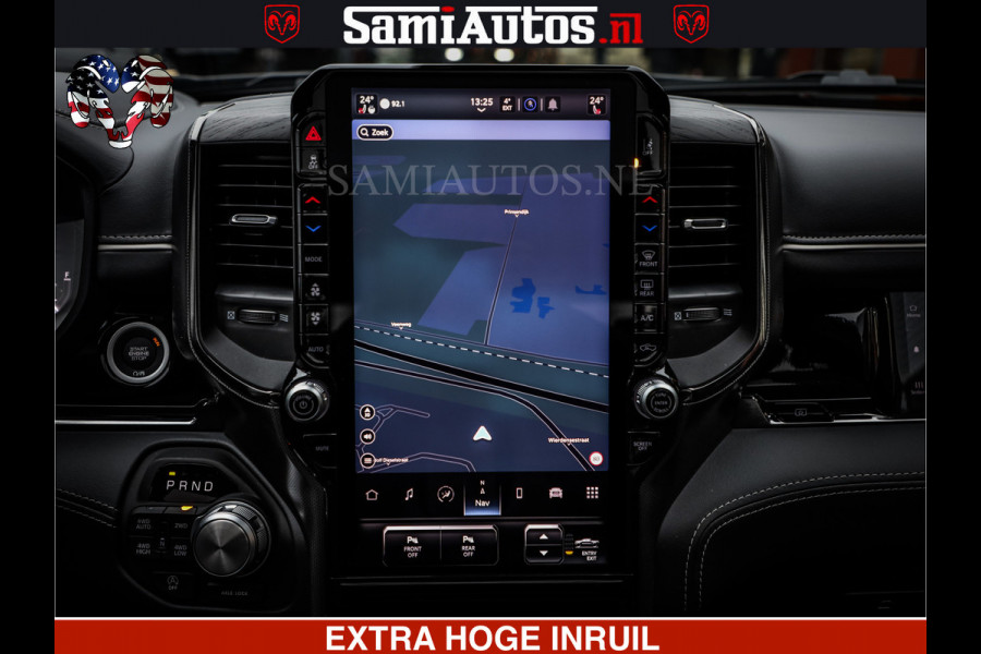 Dodge Ram 1500 Limited Night High Output 540HP 706Nm | Massage + Full Option | De Meest Luxe en Volle Pick-Up in zijn Klasse | Comfortabele Dubbele Cabine met Royale 5 Zitplaatsen | BPM vrij | Nu Leverbaar uit Voorraad | Voorraad Nr 2356 - 0990
