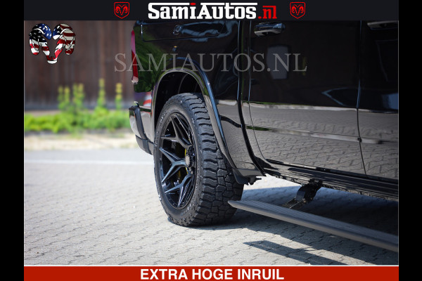 Dodge Ram 1500 Limited Night High Output 540HP 706Nm | Massage + Full Option | De Meest Luxe en Volle Pick-Up in zijn Klasse | Comfortabele Dubbele Cabine met Royale 5 Zitplaatsen | BPM vrij | Nu Leverbaar uit Voorraad | Voorraad Nr 2356 - 0990