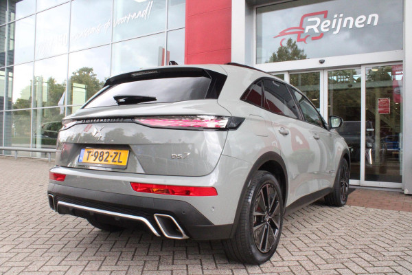 DS 7 E-Tense 300PK 4x4 ESPRIT DE VOYAGE | PANORAMISCH SCHUIF/KANTEL DAK | VOORRUITRAND/STUUR VERWARMING | VOLLEDIG LEDEREN BEKLEDING | LICHTMETALEN VELGEN 19" | ELEKTRISCH BEDIENBARE ACHTERKLEP | NIGHT VISION | DODEHOEK DETECTIE | ELEKTRISCH BEDIENBARE VOORSTOELEN MET MASSAGE FUNCTIE | ADAPTIVE CRUISE CONTROL | 360° CAMERA | KEYLESS ENTRY/START | FULL OPTION! | STOEL VENTILATIE | FOCAL ELECTRA | SFEER VERLICHTING | DRAADLOZE APPLE CARPLAY/ANDROID AUTO | NAVIGATIE | PARKEERSENSOREN VOOR EN ACHTER |
