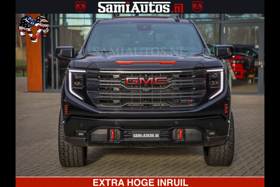 GMC Sierra AT4 6.2 V8 | VIRTUAL COCKPIT | BOM VOL | DC | RAM DEALER NEDERLAND | Dubbele Cabine met Royale 5 Zitplaatsen | BPM vrij | Nu Leverbaar uit Voorraad | Voorraad Nr 238940 |