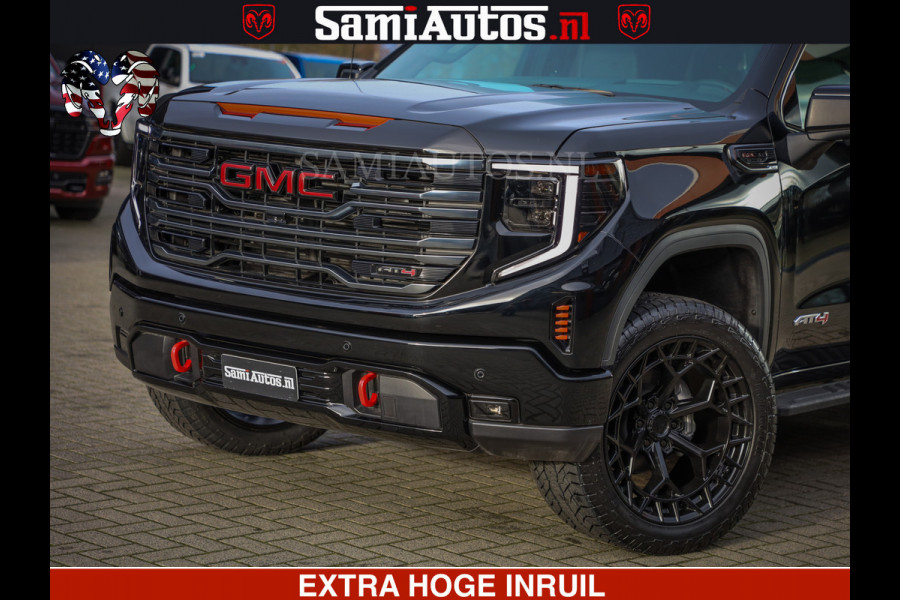 GMC Sierra AT4 6.2 V8 | VIRTUAL COCKPIT | BOM VOL | DC | RAM DEALER NEDERLAND | Dubbele Cabine met Royale 5 Zitplaatsen | BPM vrij | Nu Leverbaar uit Voorraad | Voorraad Nr 238940 |