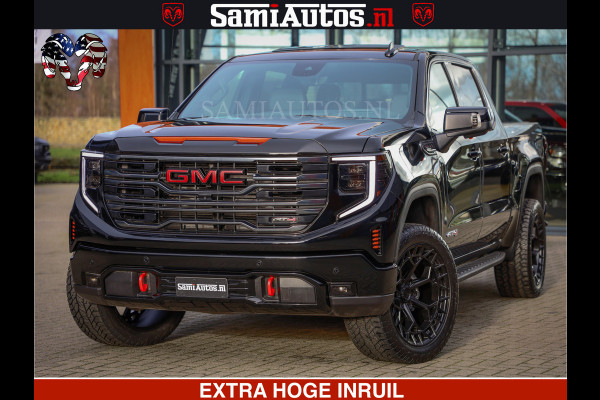 GMC Sierra AT4 6.2 V8 | VIRTUAL COCKPIT | BOM VOL | DC | RAM DEALER NEDERLAND | Dubbele Cabine met Royale 5 Zitplaatsen | BPM vrij | Nu Leverbaar uit Voorraad | Voorraad Nr 238940 |