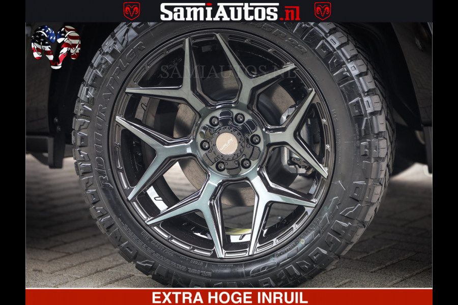 Dodge Ram 1500 Limited Night H.O 540HP 706Nm | Massage + Full Option | De Meest Luxe en Volle Pick-Up in zijn Klasse | Comfortabele Dubbele Cabine met Royale 5 Zitplaatsen | BPM vrij | Nu Leverbaar uit Voorraad | Voorraad Nr 2338 - 5404