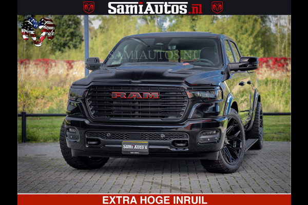 Dodge Ram 1500 Night Premium | Full Option | De Meest Luxe Pick-Up in zijn Klasse | Comfortabele Dubbele Cabine met Royale 5 Zitplaatsen | BPM vrij | Nu Leverbaar uit Voorraad | Voorraad Nr 2200 - 0886