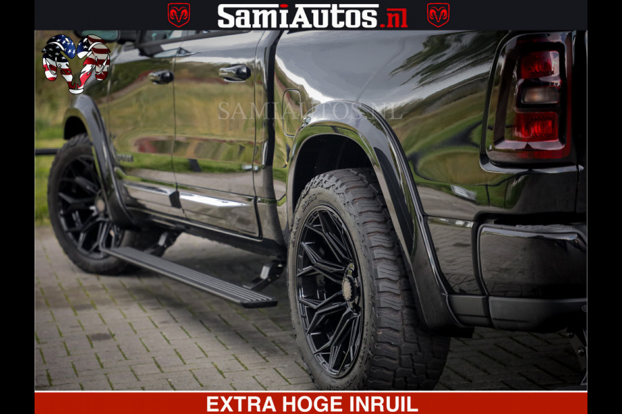 Dodge Ram 1500 Night Premium | Full Option | De Meest Luxe Pick-Up in zijn Klasse | Comfortabele Dubbele Cabine met Royale 5 Zitplaatsen | BPM vrij | Nu Leverbaar uit Voorraad | Voorraad Nr 2200 - 0886