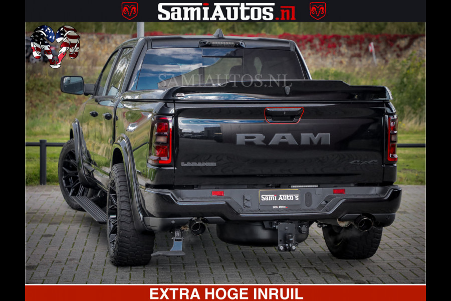 Dodge Ram 1500 Night Premium | Full Option | De Meest Luxe Pick-Up in zijn Klasse | Comfortabele Dubbele Cabine met Royale 5 Zitplaatsen | BPM vrij | Nu Leverbaar uit Voorraad | Voorraad Nr 2200 - 0886