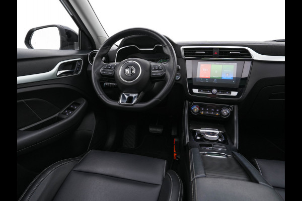 MG ZS EV Luxury 45 kWh (INCL-BTW) Aut. *PANO | LEATHER | CCS-FASTLOADER | KEYLESS | NAVI-FULLMAP | ADAPTIVE-CRUISE | CAMERA | HEATED-SPORTSEATS | CARPLAY | BLINDSPOT | DAB | LANE-ASSIST | 17''ALU*