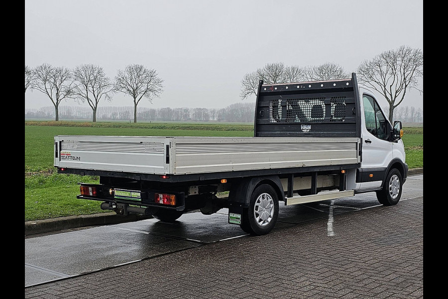 Ford Transit 350 2.0 L3 Open-Laadbak Airco Trekhaak Euro6 130Pk!