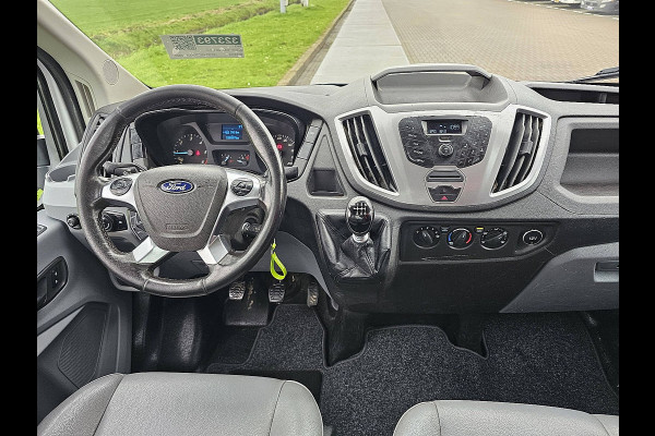 Ford Transit 350 2.0 L3 Open-Laadbak Airco Trekhaak Euro6 130Pk!
