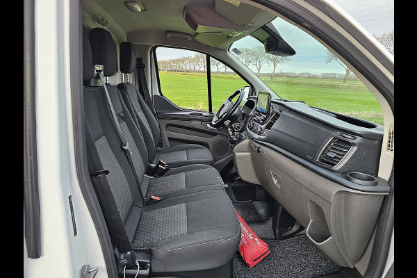 Ford Transit Custom 300 2.0 TDCI L2H1 Navi Airco PDC Cruise Achterdeuren 3 Zits Euro6 105 PK!