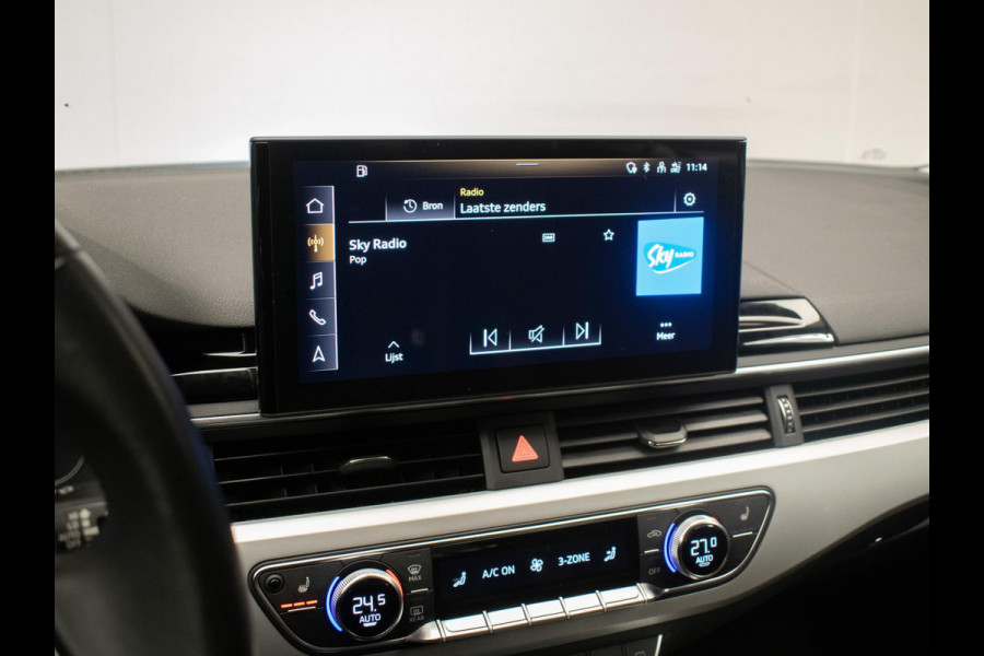 Audi A4 Limousine 35 TFSI Business Edition Sport (APPLE CARPLAY,NAVI,LED,STOEL/STUURVERWARMING,DIGITAL COCKPIT,LEDER,LM VELGEN)