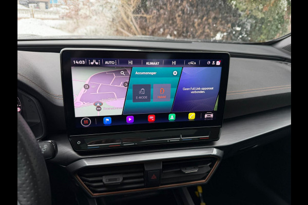 CUPRA 1.4 e-Hybrid Adrenaline, panoramadak, vol lederen interieur, sfeerverlichting, achteruitrijcamera, stoel-stuurverwarming