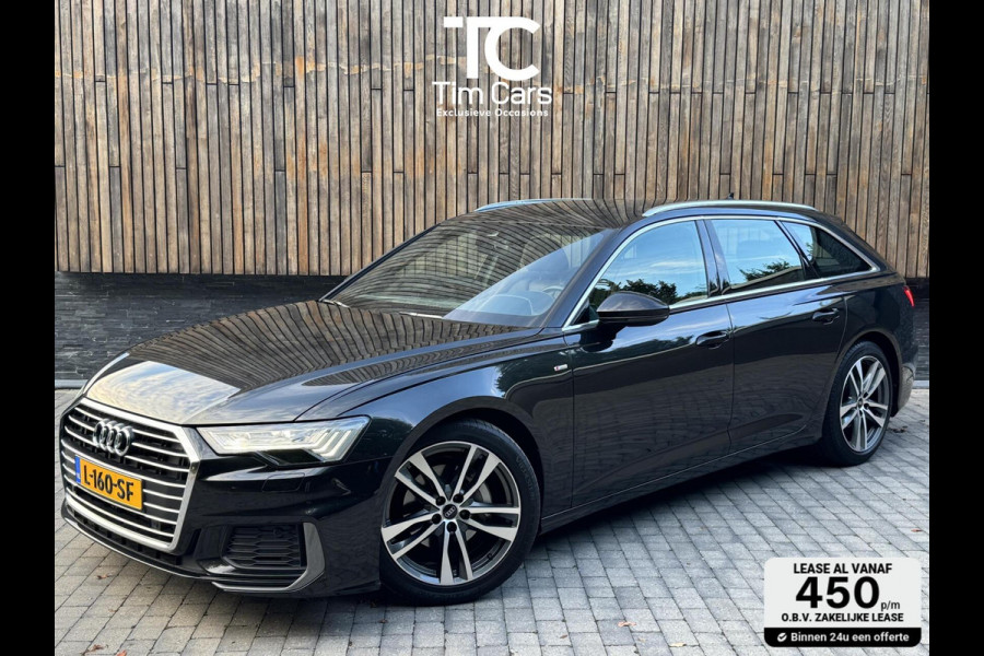 Audi A6 Avant 40 TFSI S edition Automaat | Cognac leren bekleding | LED Matrix verlichting | Stoelverwarming | Sfeerverlichting | Zonnes