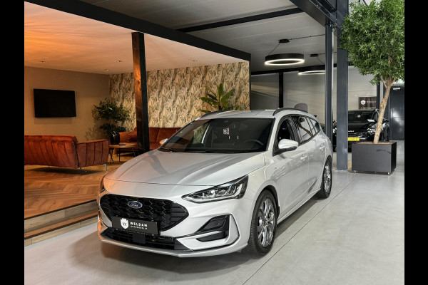 Ford Focus Wagon 1.0 EcoBoost Hybrid ST Line Garantie StuurVW StoelVW Carplay Keyless Clima Led Navi Rijklaar