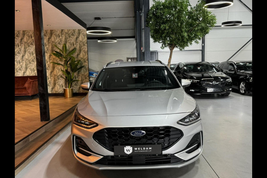 Ford Focus Wagon 1.0 EcoBoost Hybrid ST Line Garantie StuurVW StoelVW Carplay Keyless Clima Led Navi Rijklaar