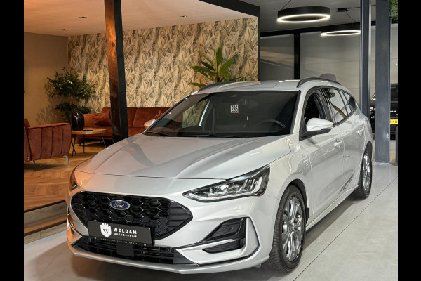Ford Focus Wagon 1.0 EcoBoost Hybrid ST Line Garantie StuurVW StoelVW Carplay Keyless Clima Led Navi Rijklaar