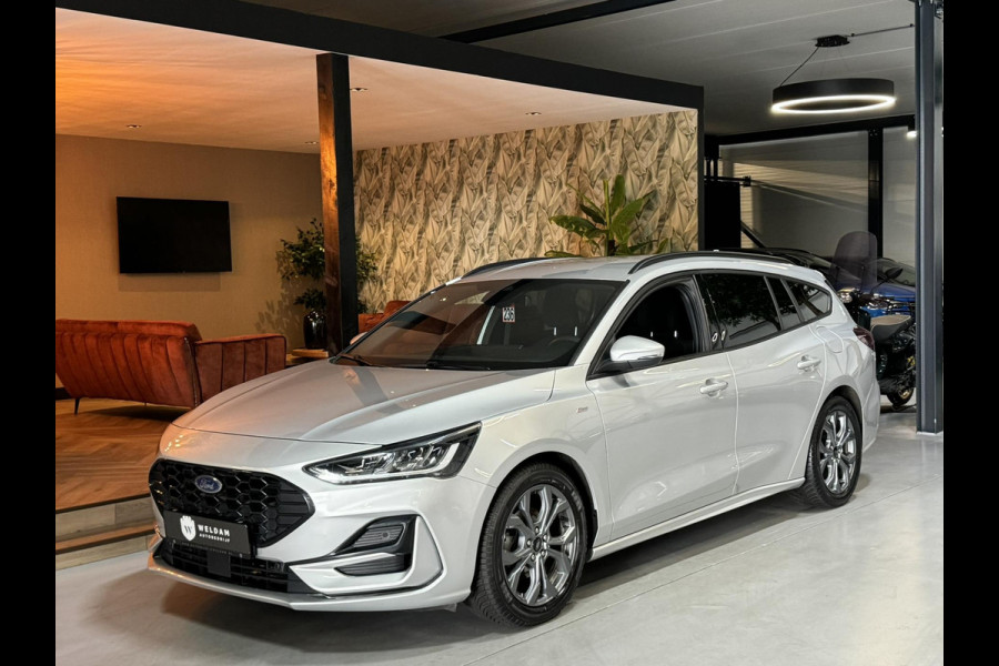 Ford Focus Wagon 1.0 EcoBoost Hybrid ST Line Garantie StuurVW StoelVW Carplay Keyless Clima Led Navi Rijklaar