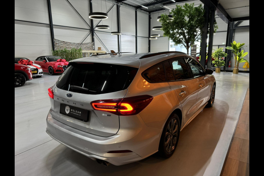 Ford Focus Wagon 1.0 EcoBoost Hybrid ST Line Garantie StuurVW StoelVW Carplay Keyless Clima Led Navi Rijklaar