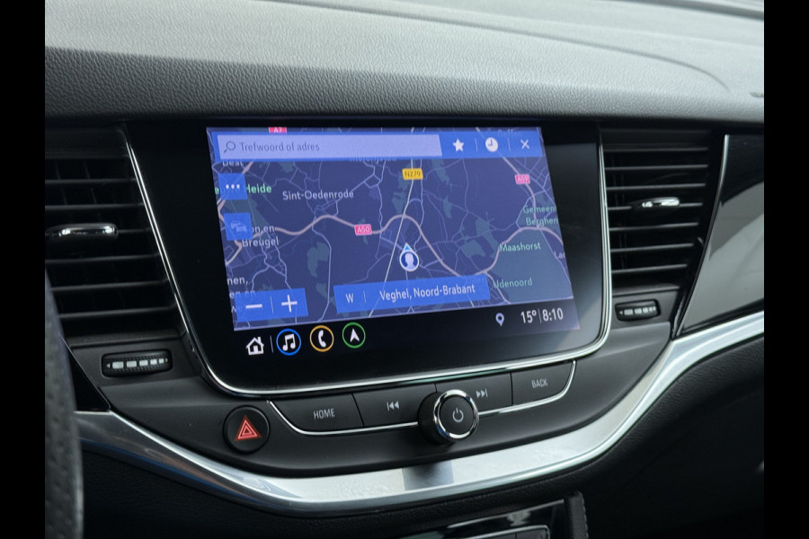Opel Astra Sports Tourer 1.2T Leer/Alcantara Led-Matrix Innovation Bose®-Hifi Navi Camera Park-Assist + PDC-a+v Apple Carplay Android Keyle AGR-Comfort-Stoel+Stuur+Voorruitverwarming Elek.Achterklep Pdc Lane Assist DAB Regen-Lichtsensor Bordherkenning Zwarte-Hemel Origineel Nederlandse Auto Zeer luxe uitvoering! A-Label EURO6  € 30.000 nieuw