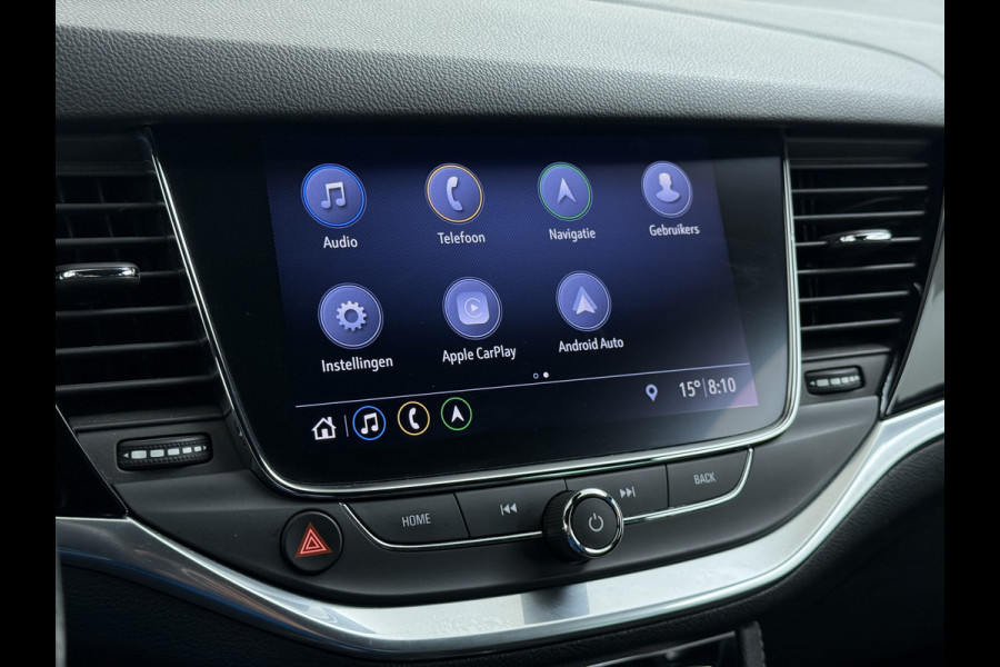 Opel Astra Sports Tourer 1.2T Leer/Alcantara Led-Matrix Innovation Bose®-Hifi Navi Camera Park-Assist + PDC-a+v Apple Carplay Android Keyle AGR-Comfort-Stoel+Stuur+Voorruitverwarming Elek.Achterklep Pdc Lane Assist DAB Regen-Lichtsensor Bordherkenning Zwarte-Hemel Origineel Nederlandse Auto Zeer luxe uitvoering! A-Label EURO6  € 30.000 nieuw