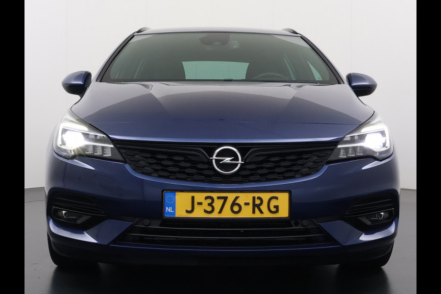 Opel Astra Sports Tourer 1.2T Leer/Alcantara Led-Matrix Innovation Bose®-Hifi Navi Camera Park-Assist + PDC-a+v Apple Carplay Android Keyle AGR-Comfort-Stoel+Stuur+Voorruitverwarming Elek.Achterklep Pdc Lane Assist DAB Regen-Lichtsensor Bordherkenning Zwarte-Hemel Origineel Nederlandse Auto Zeer luxe uitvoering! A-Label EURO6  € 30.000 nieuw