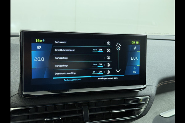Peugeot 3008 1.6T 225pk AUT-8 GT Pack HYbrid Leer/Alcantara+Elektr.+Verwarmd Trekhaak Navi360°Camera Apple Carplay Android Ecc HiFi Premium FOCAL® Zwarte Hemel Lane Assist Dodehoekwaarschuwing 1e Eigenaar Origineel Nederlandse Auto Nieuwprijs €51.858,-