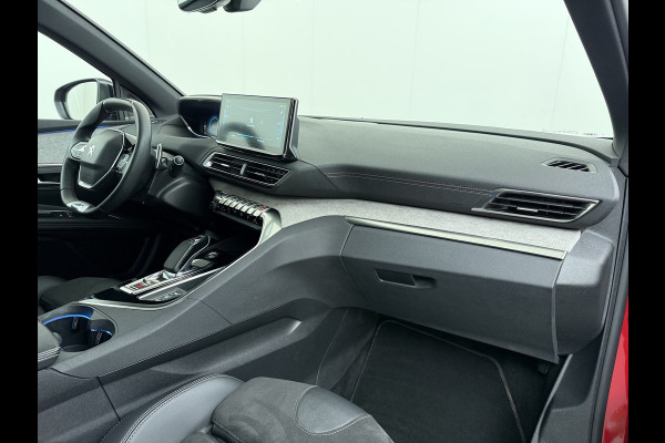 Peugeot 3008 1.6T 225pk AUT-8 GT Pack HYbrid Leer/Alcantara+Elektr.+Verwarmd Trekhaak Navi360°Camera Apple Carplay Android Ecc HiFi Premium FOCAL® Zwarte Hemel Lane Assist Dodehoekwaarschuwing 1e Eigenaar Origineel Nederlandse Auto Nieuwprijs €51.858,-