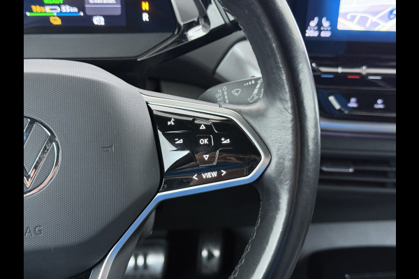 Volkswagen ID.4 204pk 1st 77kWh Trekhaak Leer/Alcantara Adap.Cruise Camera Warmtepomp Apple Carplay Android Navi Ecc Pdc-a+v Lmv 20" Stoelverwarming Led Bordherkenning Voor-Klimatisering Semi-Autopilot  Elektrisch-Wegklapbare Trekhaak App-Connect  E-sound Front-Assist Origineel Nederlandse Auto SOH 86%