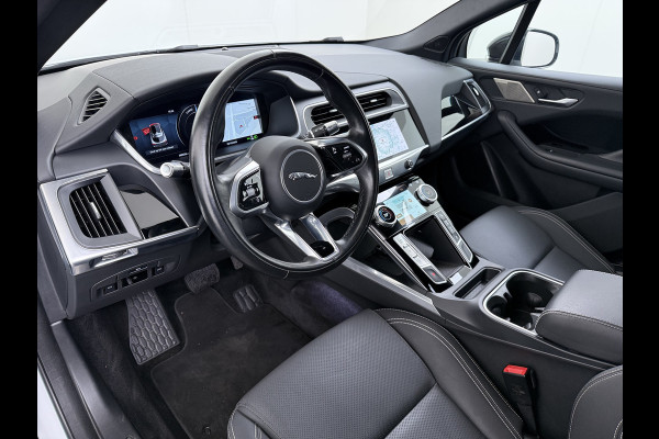 Jaguar I-PACE EV320PK 90kWh Leer Pano-Dak 360°Camera 20"LM Meridian™-Sound Apple Carplay Android Navi Ecc Pdc S Business Pack Keyless Stoelverwarming Rode-Remklauwen Elek.Achterklep Led Privacy Glas Cruise Control Rijstrooksensor Origineel Nederlandse Auto Dealeronderhouden 3 FASE LADEN 320pk 500Nm