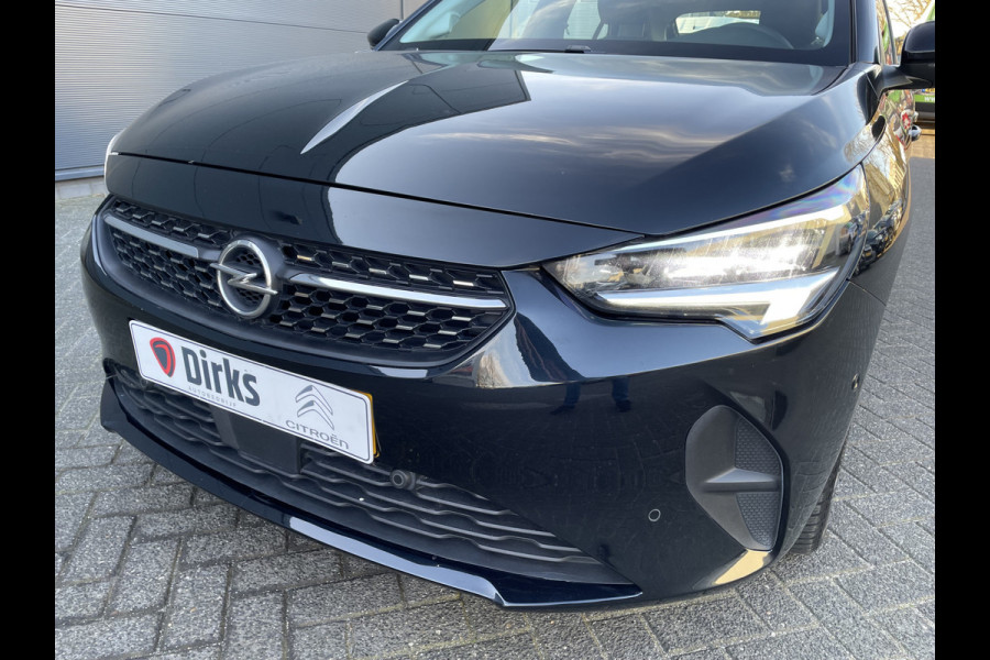 Opel Corsa 100pk Elegance (Camera - LED - Parkeersensoren V+A - Keyless - Navigatie - Dodehoekdetectie- Apple Carplay)