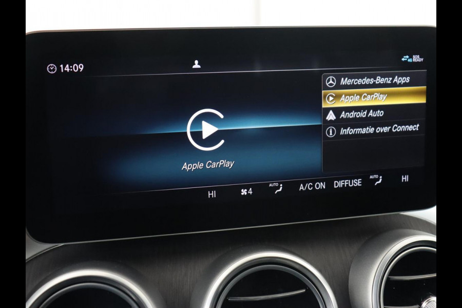 Mercedes-Benz C-Klasse 300de AMG Night | Adaptive cruise | 360 Camera | Leder | Burmester Surround | Trekhaak | Carplay | Stoelverwarming | Memory | Navigatie | Digital Cockpit | PHEV | Plug In