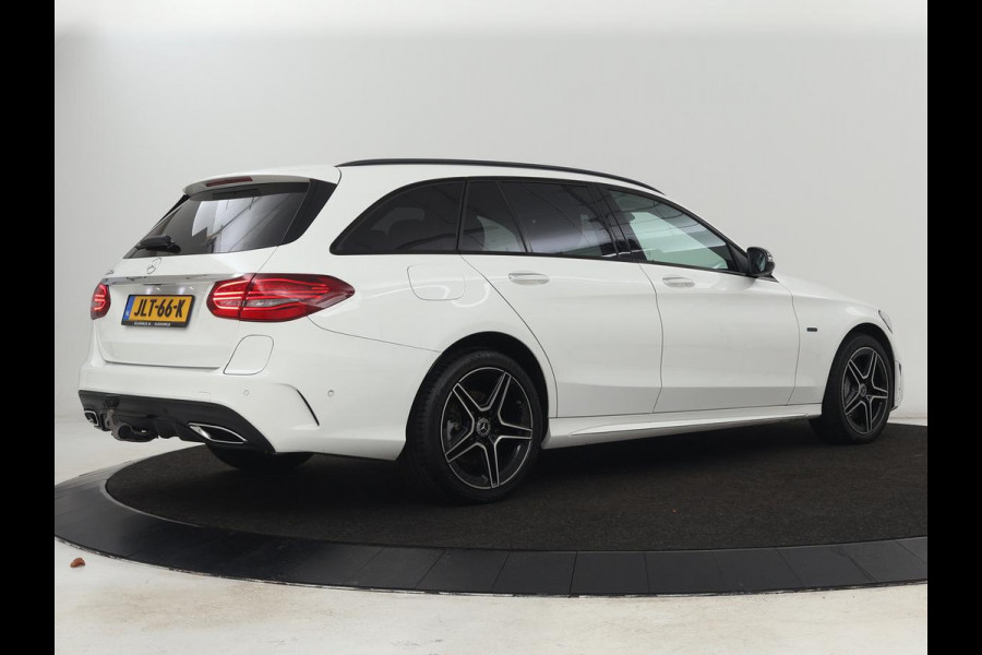 Mercedes-Benz C-Klasse 300de AMG Night | Adaptive cruise | 360 Camera | Leder | Burmester Surround | Trekhaak | Carplay | Stoelverwarming | Memory | Navigatie | Digital Cockpit | PHEV | Plug In