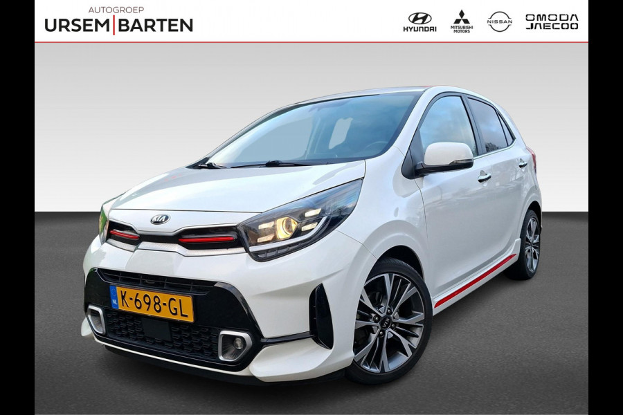 Kia Picanto 1.0 T-GDi GT-Line 5p leer | stoel- en stuurverwarming | cruise control | camera | Apple Carplay