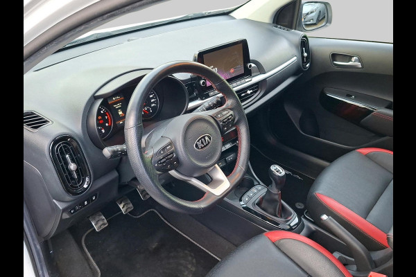 Kia Picanto 1.0 T-GDi GT-Line 5p leer | stoel- en stuurverwarming | cruise control | camera | Apple Carplay