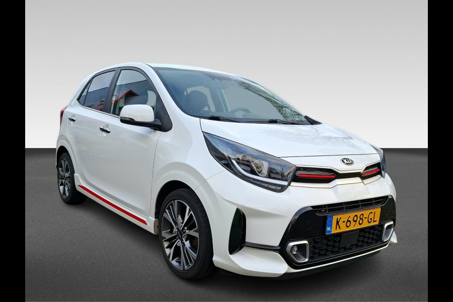 Kia Picanto 1.0 T-GDi GT-Line 5p leer | stoel- en stuurverwarming | cruise control | camera | Apple Carplay