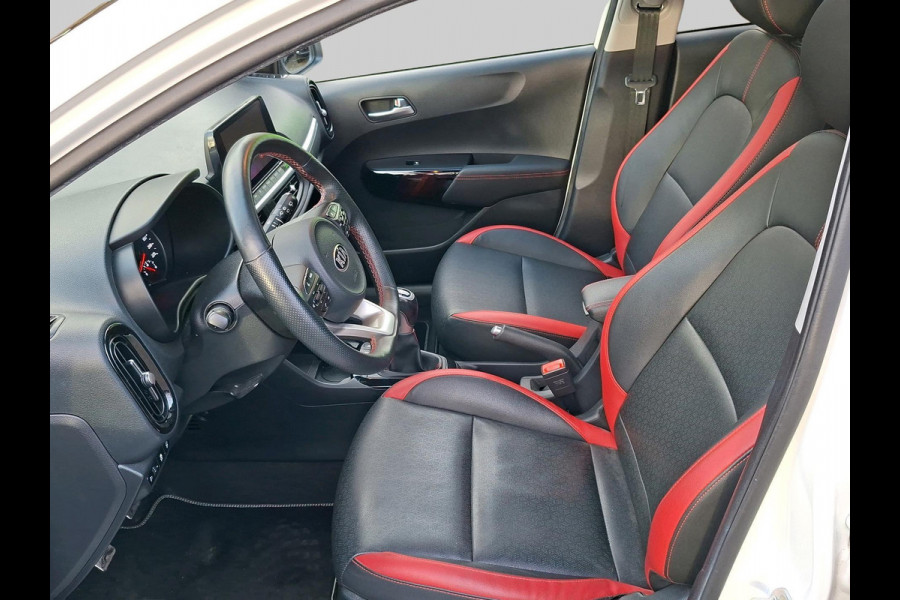Kia Picanto 1.0 T-GDi GT-Line 5p leer | stoel- en stuurverwarming | cruise control | camera | Apple Carplay