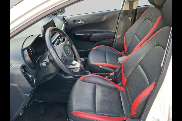 Kia Picanto 1.0 T-GDi GT-Line 5p leer | stoel- en stuurverwarming | cruise control | camera | Apple Carplay