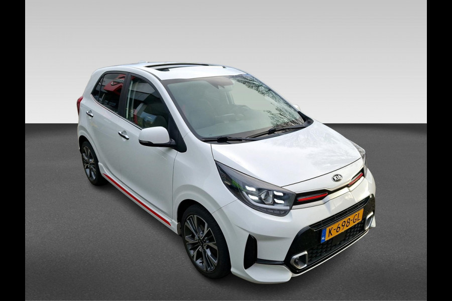 Kia Picanto 1.0 T-GDi GT-Line 5p leer | stoel- en stuurverwarming | cruise control | camera | Apple Carplay