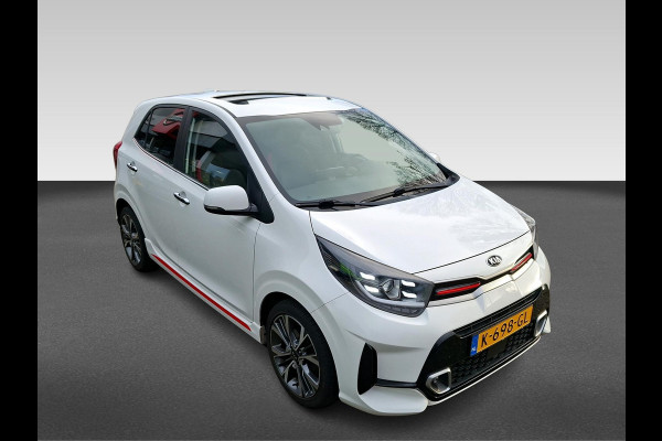Kia Picanto 1.0 T-GDi GT-Line 5p leer | stoel- en stuurverwarming | cruise control | camera | Apple Carplay