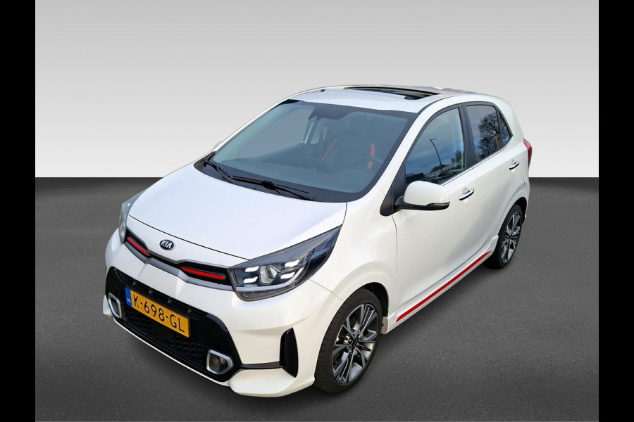 Kia Picanto 1.0 T-GDi GT-Line 5p leer | stoel- en stuurverwarming | cruise control | camera | Apple Carplay