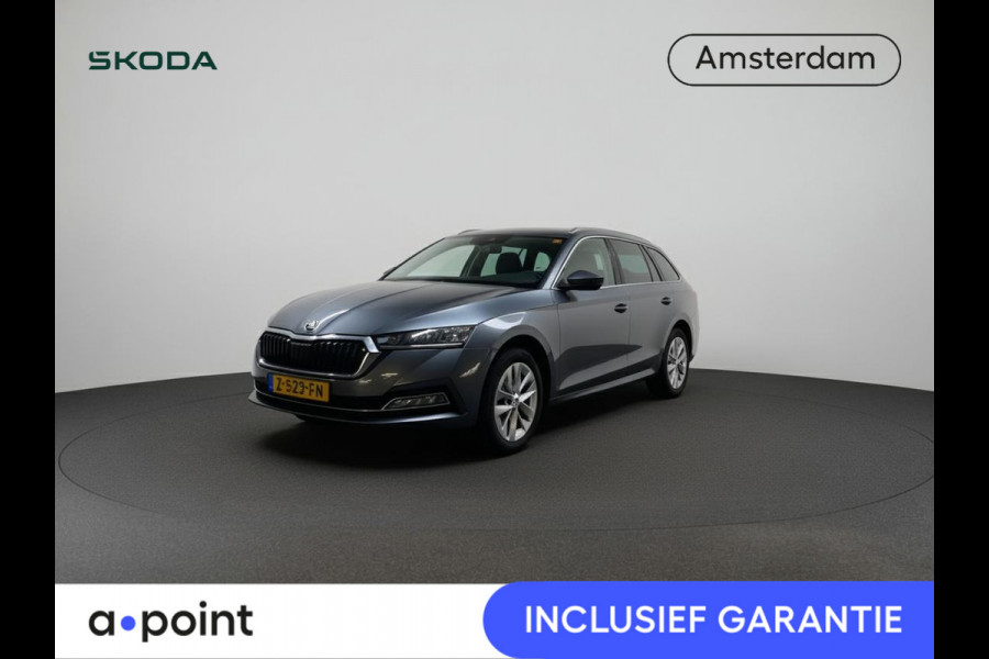 Škoda Octavia Combi 1.4 TSI iV PHEV Business Edition 204 pk Automaat (DSG) | Verlengde garantie | Navigatie | Parkeersensoren | Adaptieve cruise control | Stoelverwarming |