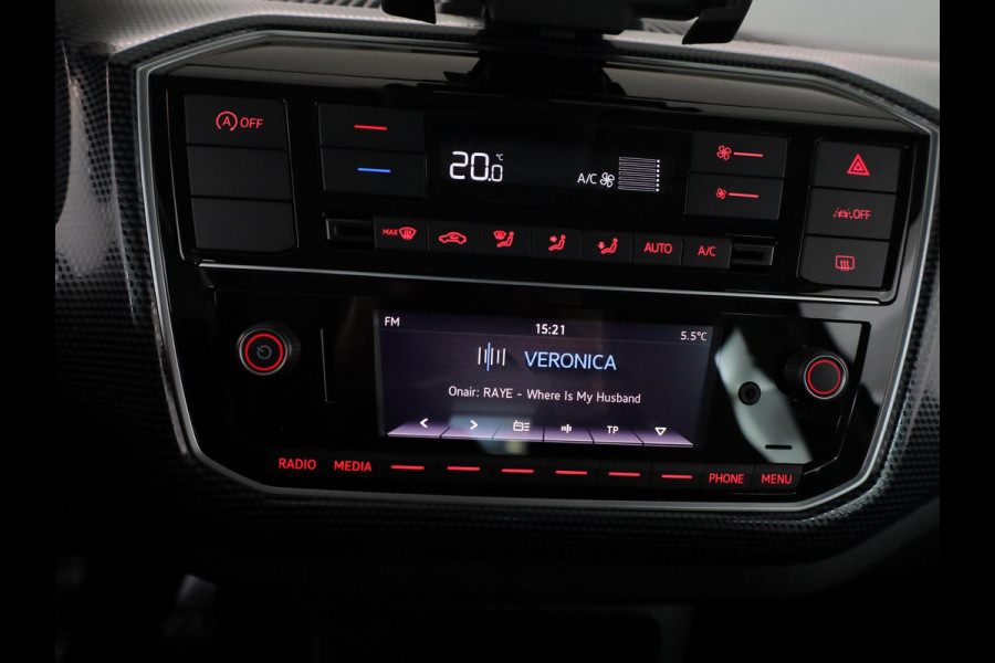 Volkswagen up! 1.0 65 pk | Verlengde garantie | Navigatie via App | Autom. airco | Cruise control | Parkeersensoren achter | Achteruitrijcamera |