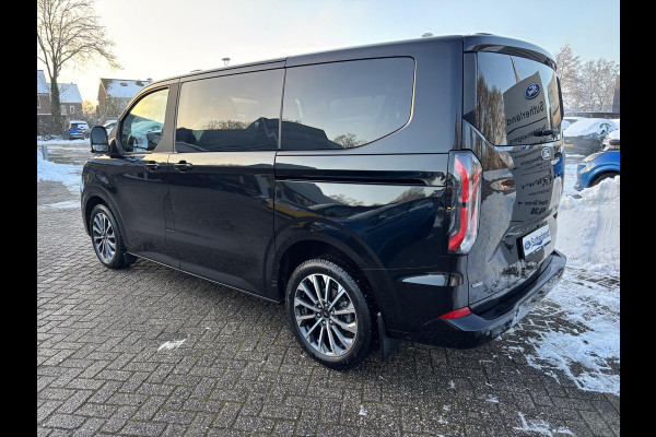 Ford Transit Custom Tourneo 340 2.5 PHEV L1H1 Titanium X | SCI | 233pk | Ergonomische Lederen Stoelen | Elektrische schuifdeuren links en rechts | Prijs is incl. BTW/BPM | Stuur/Stoelverwarming | Trekhaak Wegklapbaar | B&O Play | Verlengde Fabrieksgarantie tot 05-2029