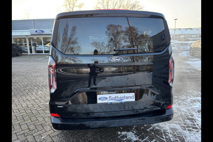 Ford Transit Custom Tourneo 340 2.5 PHEV L1H1 Titanium X | SCI | 233pk | Ergonomische Lederen Stoelen | Elektrische schuifdeuren links en rechts | Prijs is incl. BTW/BPM | Stuur/Stoelverwarming | Trekhaak Wegklapbaar | B&O Play | Verlengde Fabrieksgarantie tot 05-2029