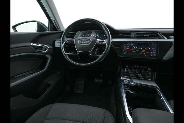Audi e-tron 50 Quattro *ELECTRO-MOTOR AUDIBLE* Launch edition 71 kWh [ 3-Fase ] {SOH-100%} (INCL-BTW) Aut. *FULL-LED | DIGI-COCKPIT | NAVI-FULLMAP | HEATED-COMFORTSEATS | KEYLESS | AUDI-SOUND | SHIFT-PADDLES | ECC | PDC | CRUISE | 20''ALU*