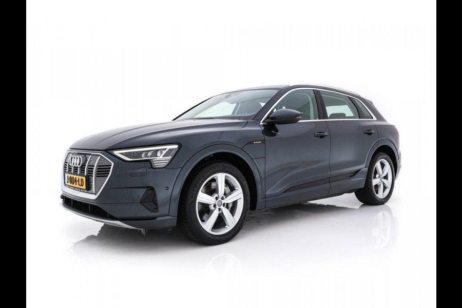 Audi e-tron 50 Quattro *ELECTRO-MOTOR AUDIBLE* Launch edition 71 kWh [ 3-Fase ] {SOH-100%} (INCL-BTW) Aut. *FULL-LED | DIGI-COCKPIT | NAVI-FULLMAP | HEATED-COMFORTSEATS | KEYLESS | AUDI-SOUND | SHIFT-PADDLES | ECC | PDC | CRUISE | 20''ALU*