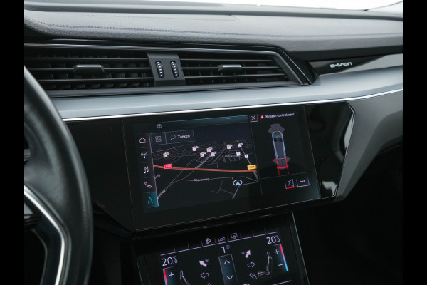 Audi e-tron 50 Quattro *ELECTRO-MOTOR AUDIBLE* Launch edition 71 kWh [ 3-Fase ] {SOH-100%} (INCL-BTW) Aut. *FULL-LED | DIGI-COCKPIT | NAVI-FULLMAP | HEATED-COMFORTSEATS | KEYLESS | AUDI-SOUND | SHIFT-PADDLES | ECC | PDC | CRUISE | 20''ALU*